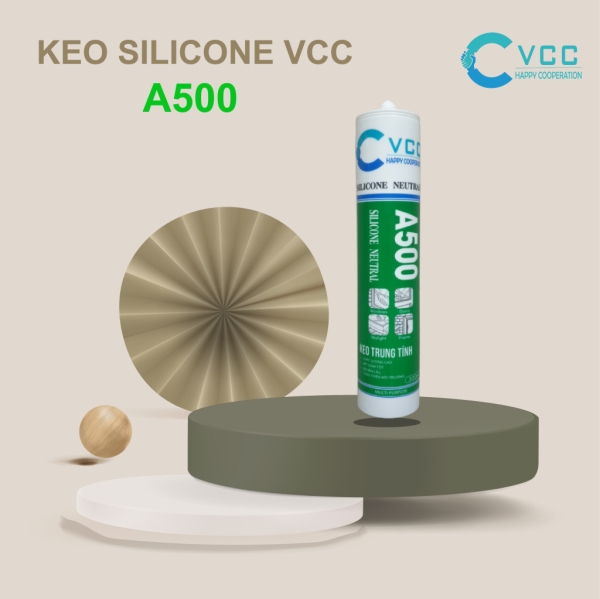 Keo silicone VCC A500 - Keo Silicone VCC - Công Ty CP Đầu Tư Và TM Quốc Tế VCC